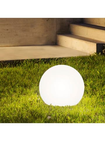 Licht-Trend Bolla Garten Außenkugel Ø 45cm in Weiß