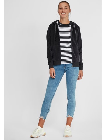 Oxmo Kapuzensweatjacke OXVicky in Blau