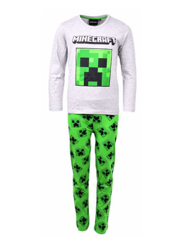 Minecraft Schlafanzug Minecraft Creeper in Grau