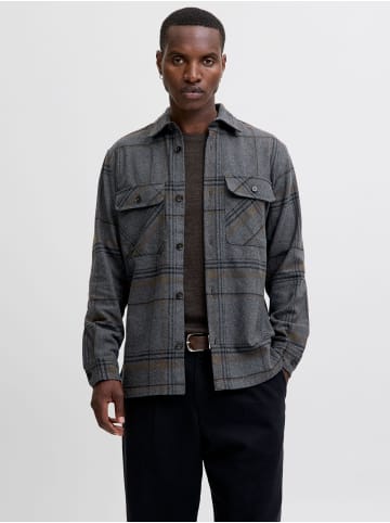 Jack & Jones Overshirt in Dark Grey
