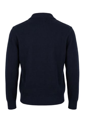Zero Strickpullover mit Polokragen in Deep Sky