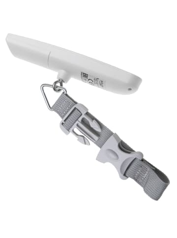 Adler Europe AD 8191 Reisegepäckwaage 50 kg mit LCD-Display & Tara-Funktion in Weiß