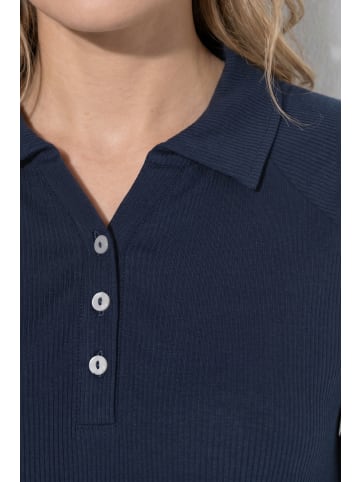 Ulla Popken Poloshirt in marine