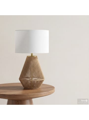 home24 Tischleuchte STJAN in Weiß