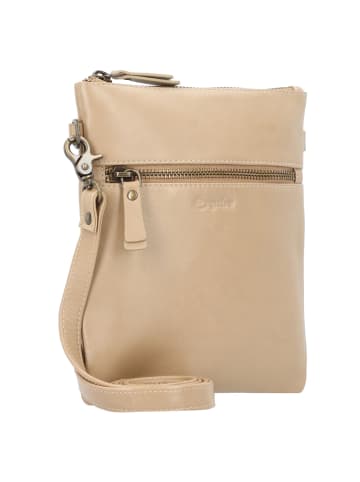 Esquire Peru Umhängetasche Leder 17 cm in taupe