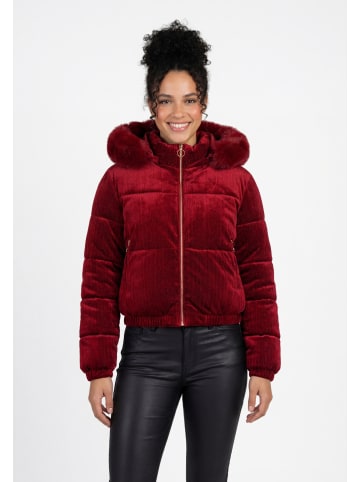 taddy Women Jacket in Burgundy