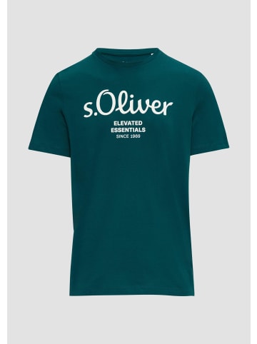 s.Oliver T-Shirt in 67D1_petrol
