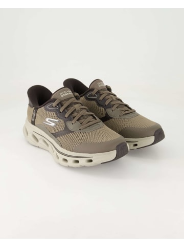 Skechers Slip On Sneaker in Braun
