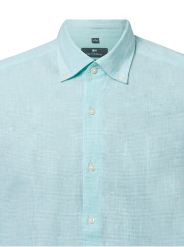 Nils Sundström Hemd in mint weiß - 0007