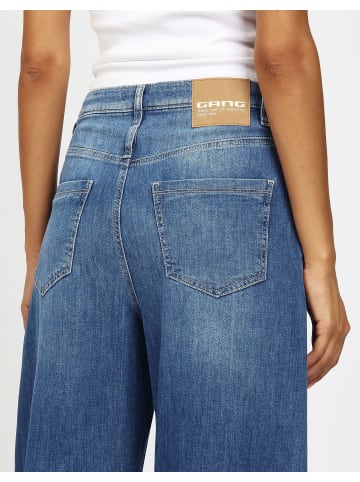 GANG JEANS 94ODINA - O-Shape Fit in Midblue Passion