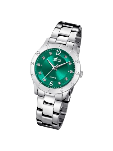 Lotus Analog-Armbanduhr Lotus Classic silber mittel (ca. 31,5mm)