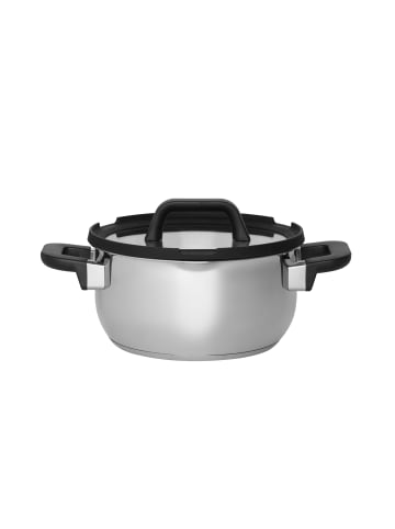 Maku Edelstahltopf in Silbern, Ø 20 cm