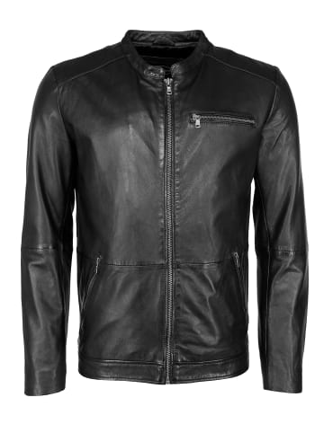 JCC Lederjacke MM21-1-02 in schwarz