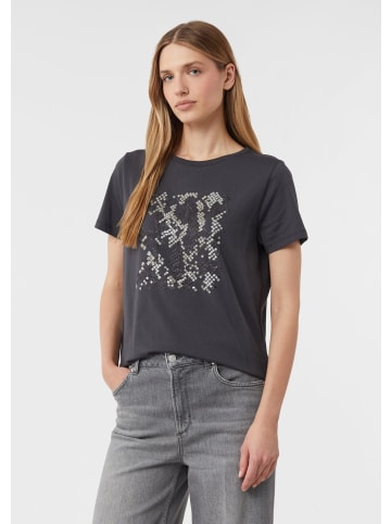 comma T-Shirt in 98E2_dunkelgrau