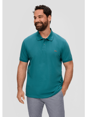 s.Oliver Polo-Shirt kurzarm in Petrol