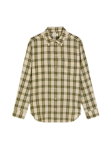 Marc O'Polo Karobluse regular in Medium Green