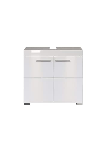 ebuy24 Waschbeckenunterschrank AmandaMandoBea Weiß 60 x 34 cm