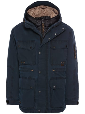 Camel Active teXXXactive® Funktionsjacke mit herausnehmbarem Teddyfutter in Nachtblau