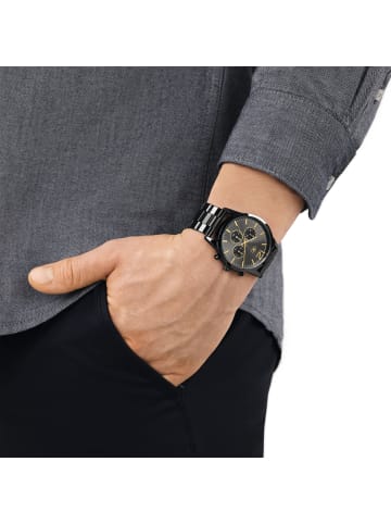 Tom Tailor Chronograph Alloy/Edelstahl, IP silber in Grau