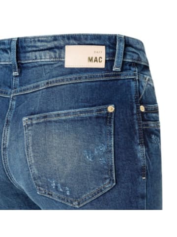 MAC HOSEN Stoffhose für Damen in blau