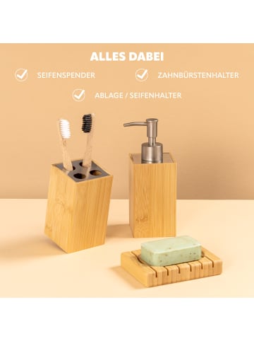 bremermann 3tlg-Set Badezimmer-Set