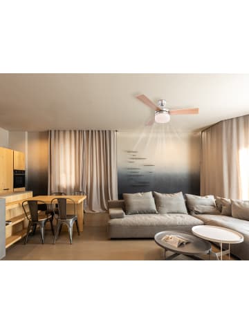 Globo lighting Ventilator "ALANA" in silver