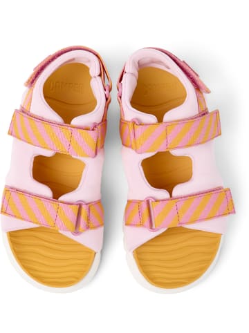 Camper Sandalen " Oruga " in Rosa / Orange