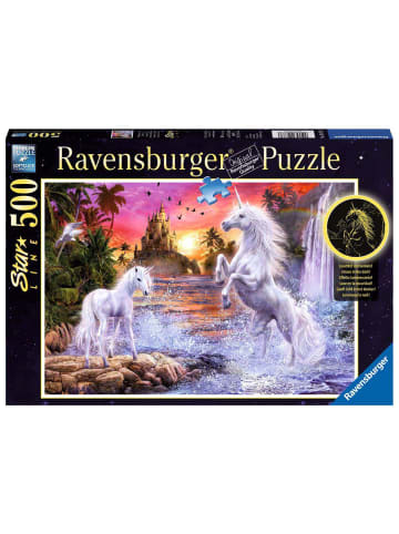 Ravensburger Puzzle 500 Teile Einhörner am Fluss Ab 10 Jahre in bunt