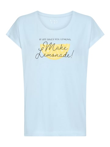VIVANCE DREAMS Pyjamaoberteil in blau