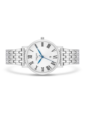 Trilani Uhr aus Edelstahl in silber