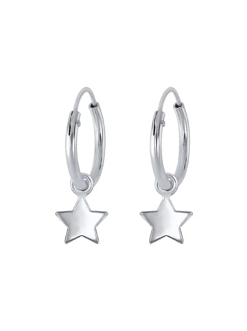 Alexander York Ohrringe CHARM-STERN in 925 Sterling Silber, 2-tlg. in silber