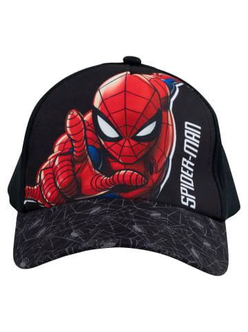 Spiderman Marvel Spiderman Kappe Cap Basecap Baseballkappe verstellbar in schwarz