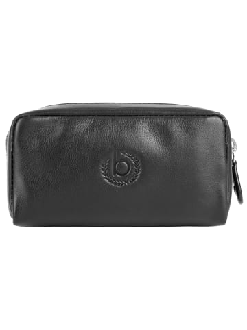 Bugatti Schlüsseltasche SIMBIOSI echt Leder in schwarz