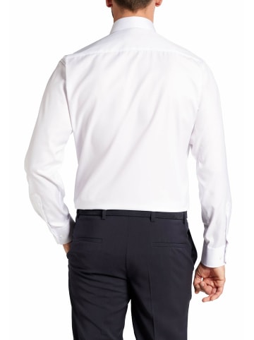 Eterna Langarm Business Hemd für Herren in weiss