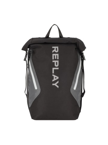 Replay Rucksack 52 cm Laptopfach in black