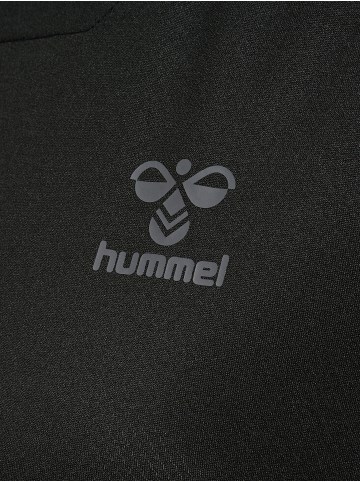 Hummel Hummel T-Shirt Raglanärmel Hmlongrid Damen in JET BLACK/FORGED IRON