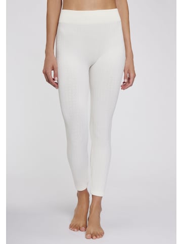 LAVANA basic Strickstrumpfleggings in 1x ecru
