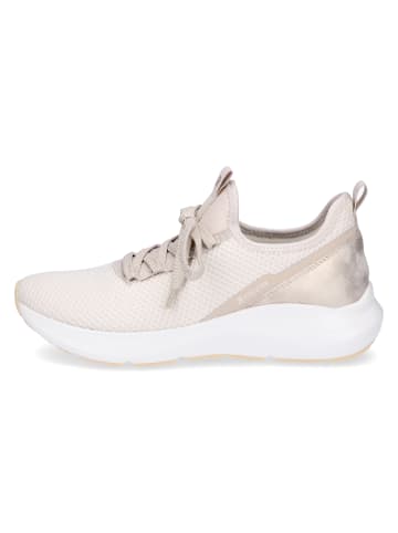 Rieker Evolution Strick-Sneaker in beige gold