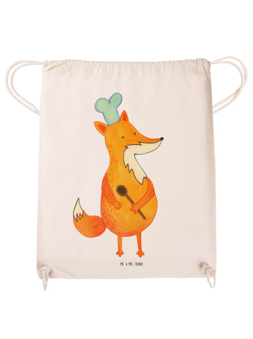 Mr. & Mrs. Panda Beutel Fuchs Koch ohne Spruch in Creme