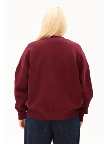 armedangels Sweatshirt Iconic Å Alizaa in bordeaux