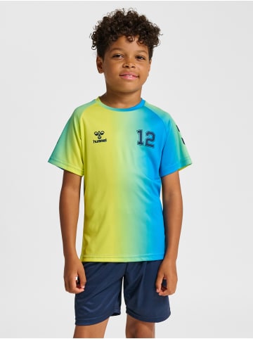 Hummel T-Shirt Hmlshimmer Multisport Kinder in LIMEADE