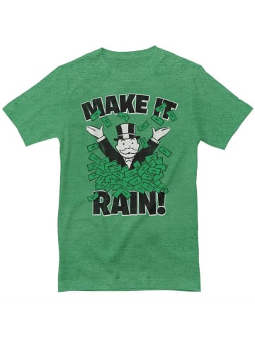 Monopoly T-Shirt "Monopoly Make It Rain T-Shirt" in Grün