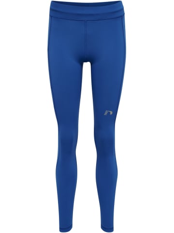 Newline Verstellbare Taille Leggings Reflektierend Logo Women's Core Damen in TRUE BLUE