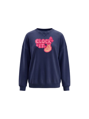 myMo Women Sweatshirt in Navy