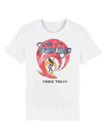 F4NT4STIC T-Shirt The Beach Boys- Surfer '83 Vintage in weiß