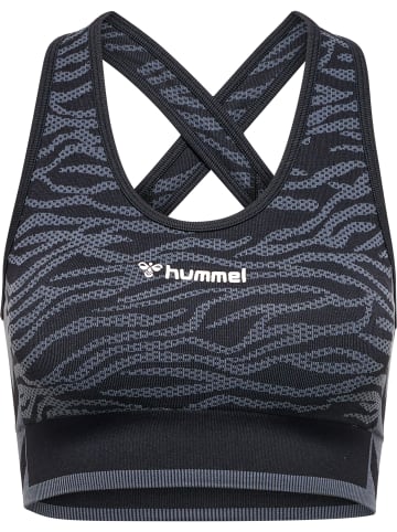 Hummel Hummel Top Hmlmt Saga Damen in BLACK/ASPHALT MELANGE