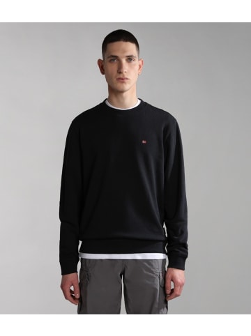 Napapijri Pullover "Balis Crew Sum 2" in Schwarz