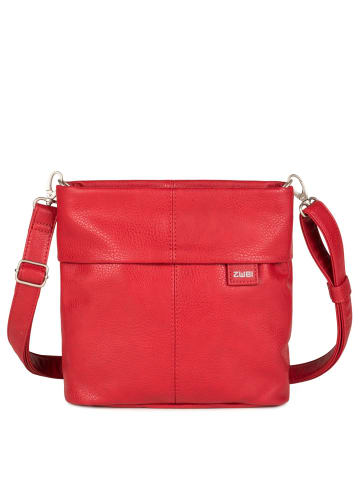 Zwei Mademoiselle M8 - Schultertasche 25 cm in rot