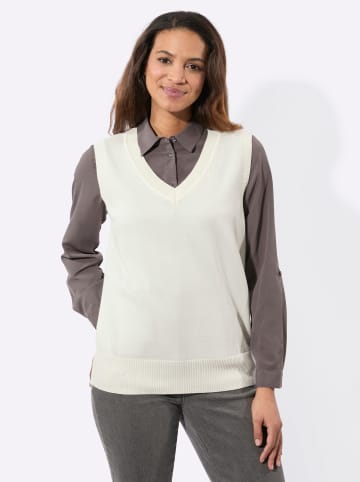 WITT WEIDEN Pullunder in ecru