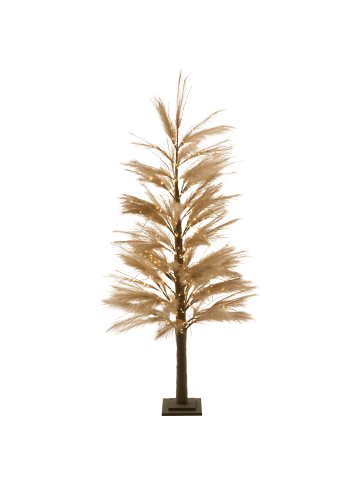 Beliani LED Deko HAUGANES in Beige - (W) 90 x (H) 190 x (L) 90 cm